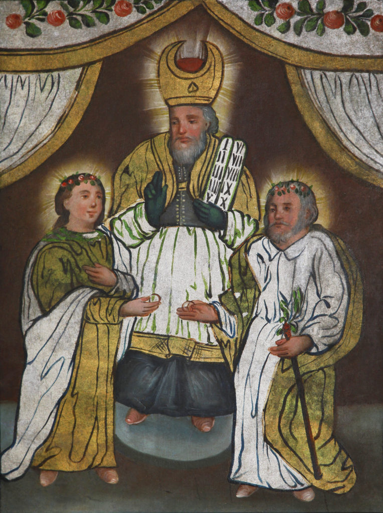 Zaślubiny Marii, płótno, olej, tempera, XIX w.